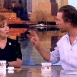 Matthew McConaughey shuts Joy Behar down after she poses a particular question…