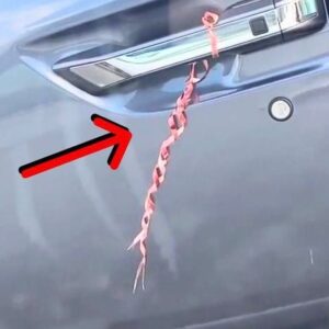 If You See A Wire Tied To Your Car Door Handle, You’d Better Know What It Means