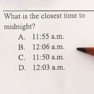 The Viral Math Puzzle: What’s the Closest Time to Midnight?