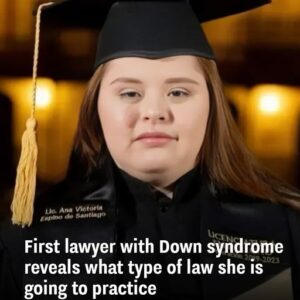 First lawyer with down syndrome reveals what type of law she is going to practice