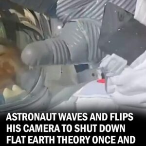 Astronaut Waves and Flips Camera to Shut Down Flat Earthers Once And For All