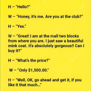 A Wife Asks Her Husband To Spend A Lot Of Money