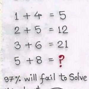 A Question for Intelligent Minds: Can You Solve This Puzzle?